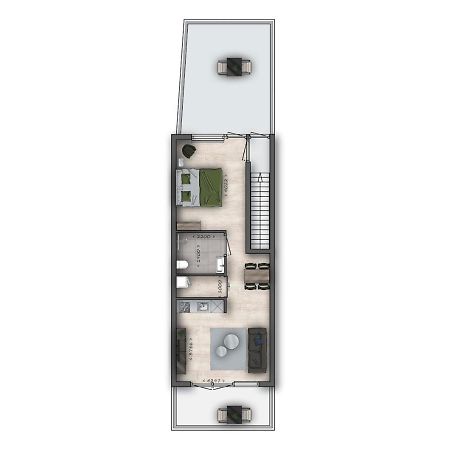 Sunny 45M2 Penthouse With Balcony And Terrace - R65C Lejlighed Eindhoven Eksteriør billede