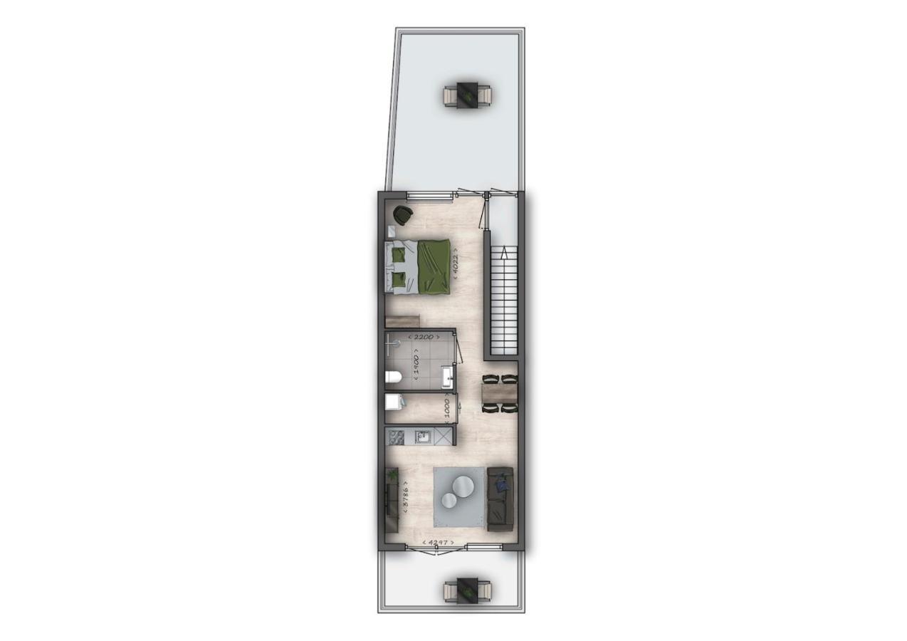 Sunny 45M2 Penthouse With Balcony And Terrace - R65C Lejlighed Eindhoven Eksteriør billede